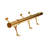 6ft Bar Foot Rail Kit Complete Undercounter Mount Hardware and Tubing-50905030