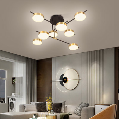 Acrylic LED Semi Flush Mount