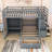 Full Over Twin Wooden Bunk Bed With 5 Drawer And Staircase And Wardrobe-1802485201