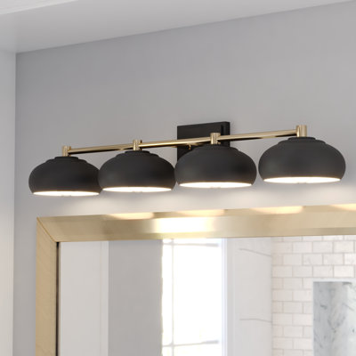 Doster Mid-Century Modern Dome Vanity Light