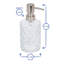 Prism Glass Soap Dispensers - 330ml