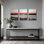 Ensemble de 3 tableaux sur toile représentant une rivière au coucher du soleil, pour la décoration du salon, de la chambre et de la maison.