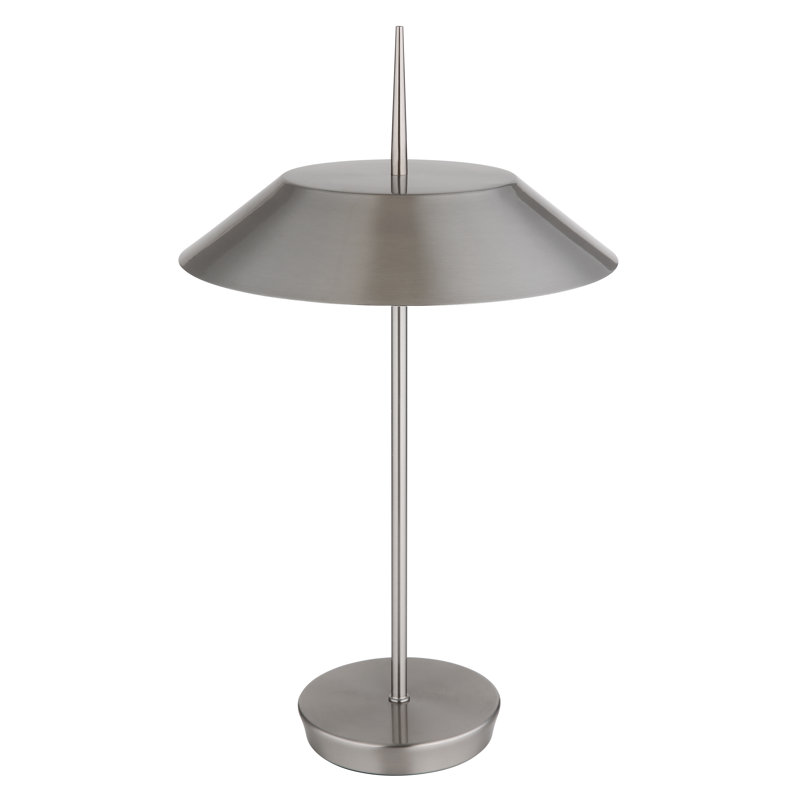 Aysiah Metal Table Lamp, Silver
