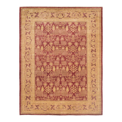 One-of-a-Kind 9' 2" X 12' 0" Hand Knotted Area Rug