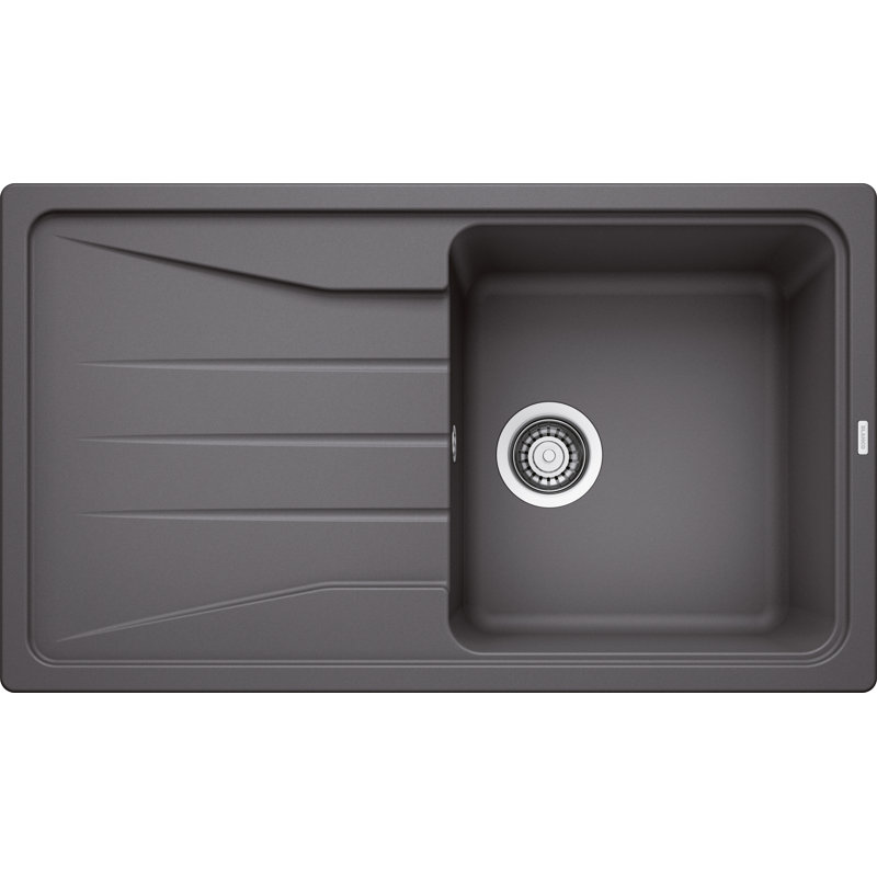 Sona Inset Kitchen Sink, Rock Grey