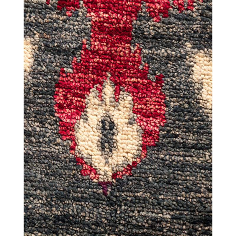 Contemporary One-of-a-Kind 8' 0" x 10' 2" Hand Knotted Area Rug