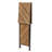 46.5 in L Foldable Wood Table with Metal Legs