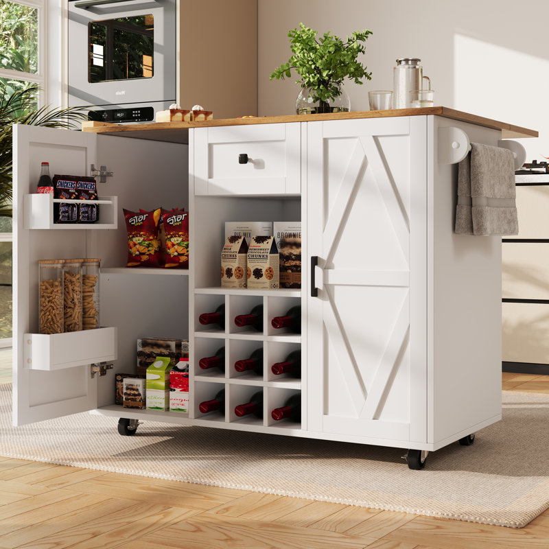 Wood Kitchen Island