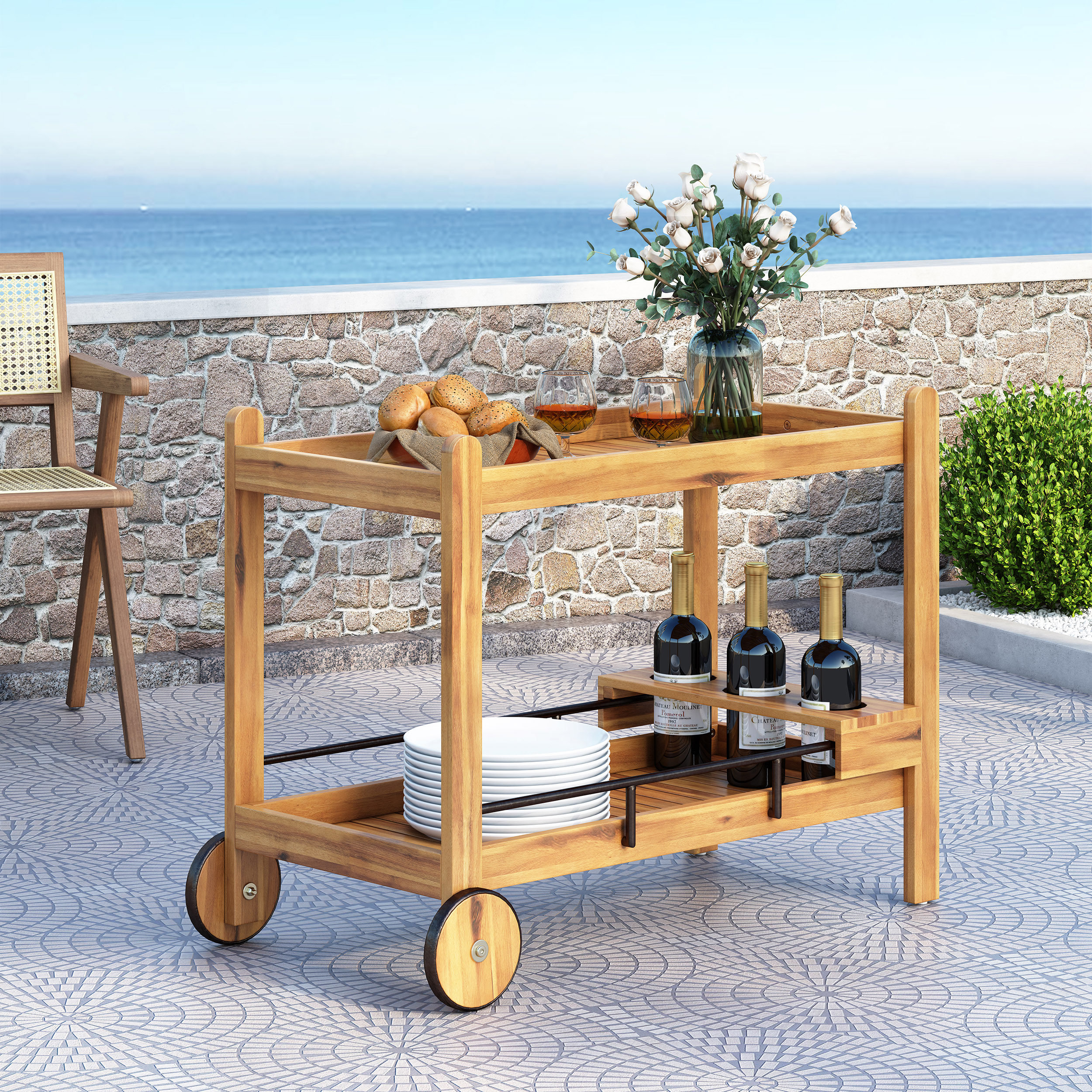 Patio Bar Carts From 99 2024 Wayfair