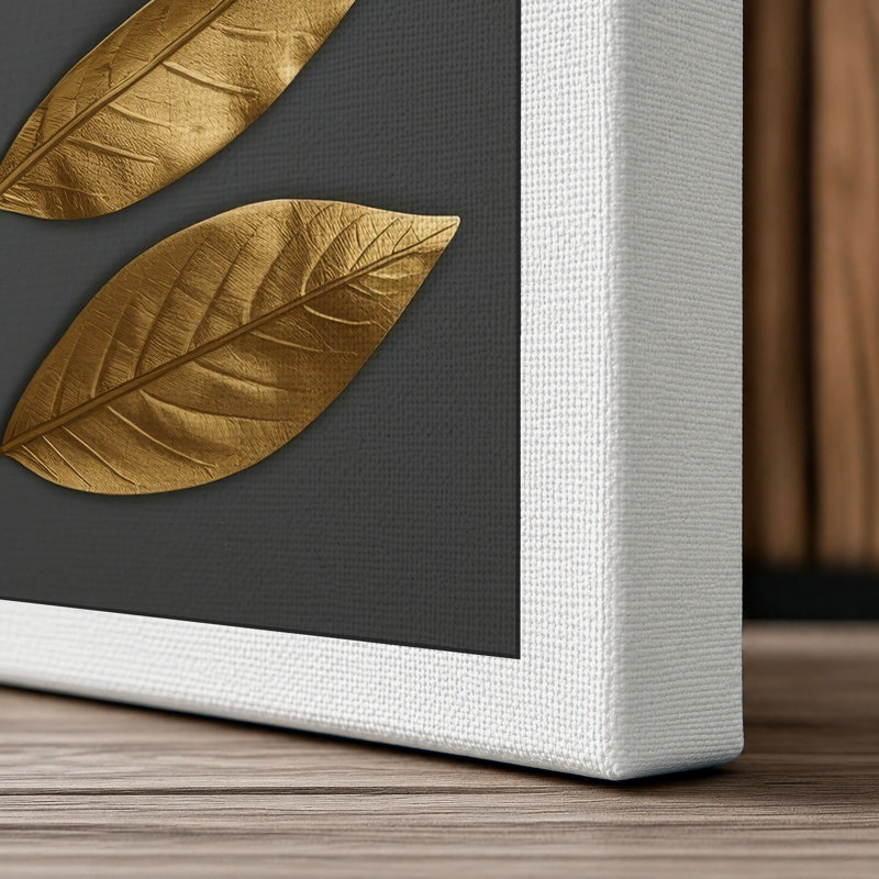 Gilded Botanica Botanical - Wrapped Canvas, 18x12 - 45.7 x 30.5 cm, White Border