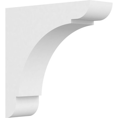 3"W x 12"D x 12"H Standard Olympic Architectural Grade PVC Corbel