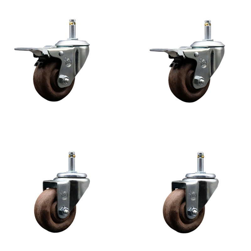 Filled Stem Caster