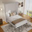 Lit escamotable avec supports de rangement cachés, lit mural multifonctionnel peu encombrant pour le bureau à domicile et les petites pièces-111266997