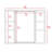 Ellegrini 1-Drawer Medicine Cabinet White