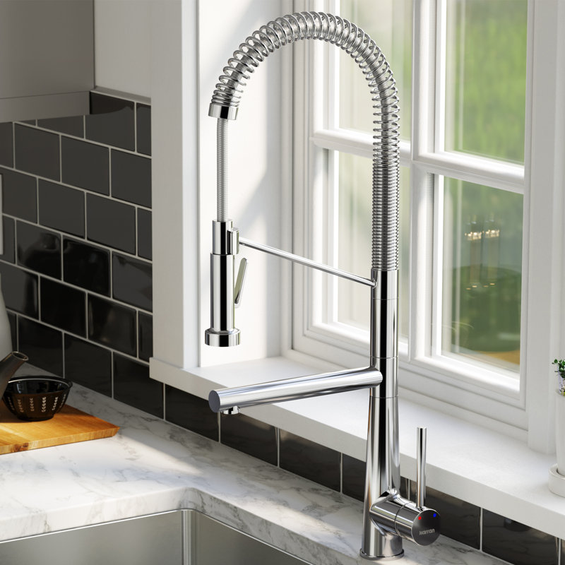 Robinet de cuisine Karran Tumba, Chrome