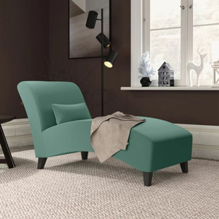 Elegant simple home leisure curved chaise lounge