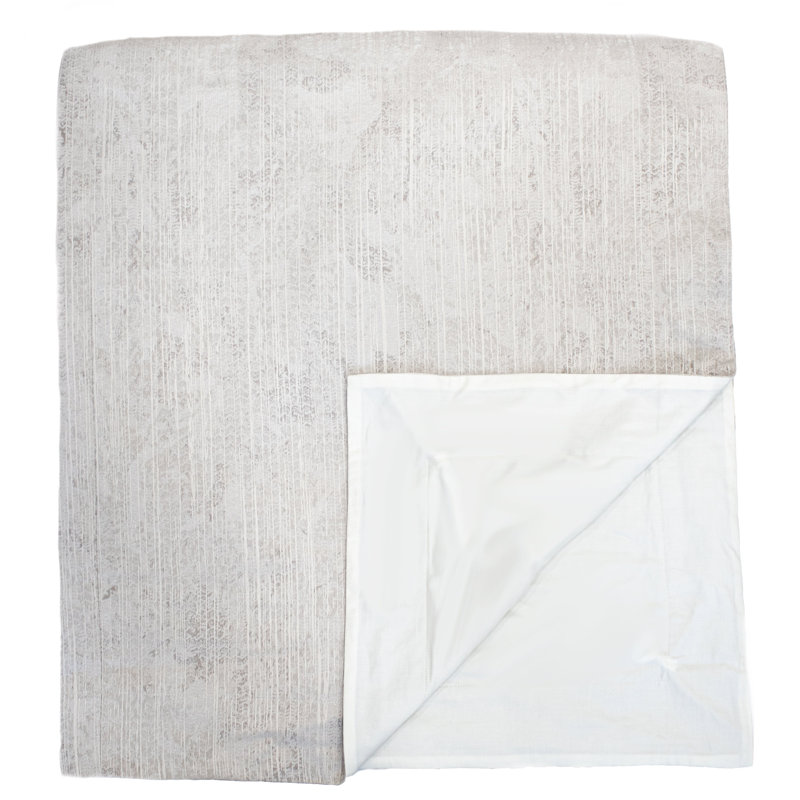 Aspen Duvet Cover, Queen Duvet Cover, Pearl