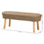 Banc d'appoint Modern Bohemian