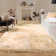 Yellow Shag Faux Sheepskin Fur Rug