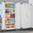 70.9" Metal Rolling Tool Storage Cabinet with Lock and 4 Adjustable Shelves for Garage,Home,Office-1702822235