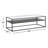 Duran Glass Top Single Coffee Table-1175672101