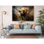 Reproduction d'art sur toile, reproduction de Texas Longhorn-185668498