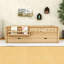 Lit plateforme en bois avec lit gigogne, bibliothèque et escalier-2133681194-2133681197