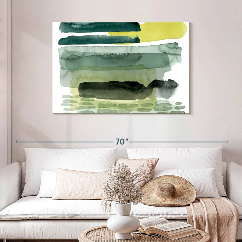Avery Verdant Stratum I, 30" H x 45" W