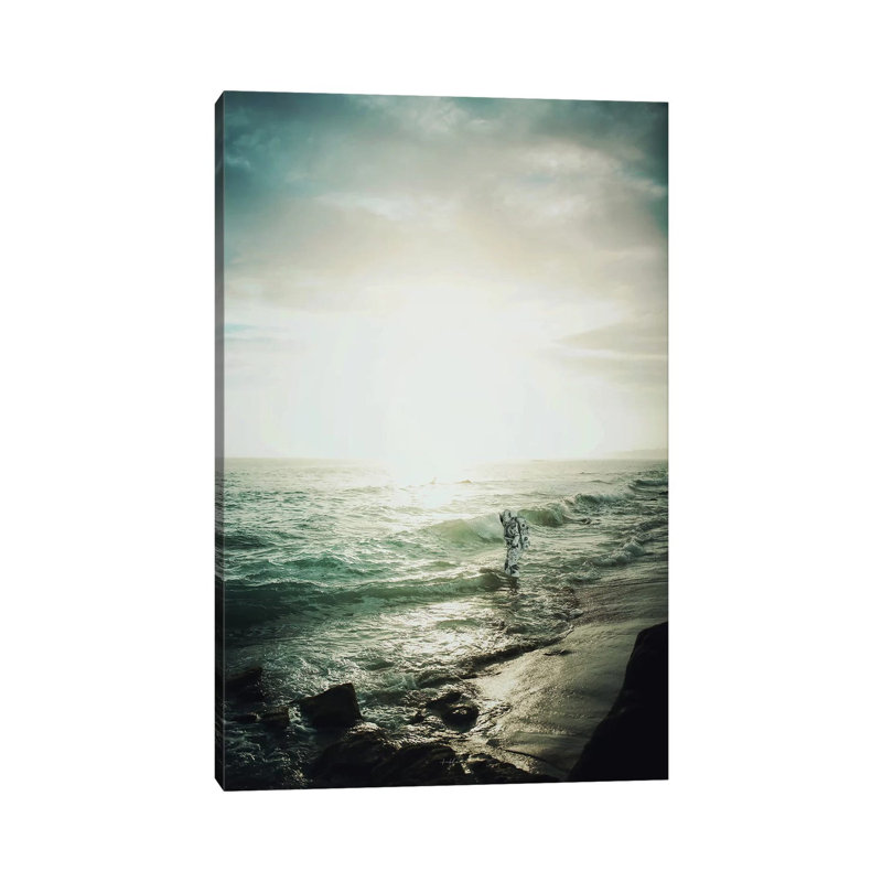 An Ocean Of Silence II by Rob Hakemo - Gallery-Wrapped Canvas Giclée on Canvas, Canvas, 66.04 cm H x 45.72 cm W x 1.91 cm D