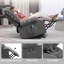 Fauteuil inclinable classique en polyester gris avec télécommande Elderly Home Relaxation-433360098