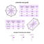 182.9cm X 131.05cm Rectangular Market Parasol-453624126