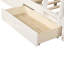 Lit superposé plateforme 2 tiroirs Pell-409529353