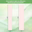 Papier peint auto-adhésif à rayures verticales rose pâle et autocollant 17,7 po x 118 po (45 x 300 cm)-1785931748