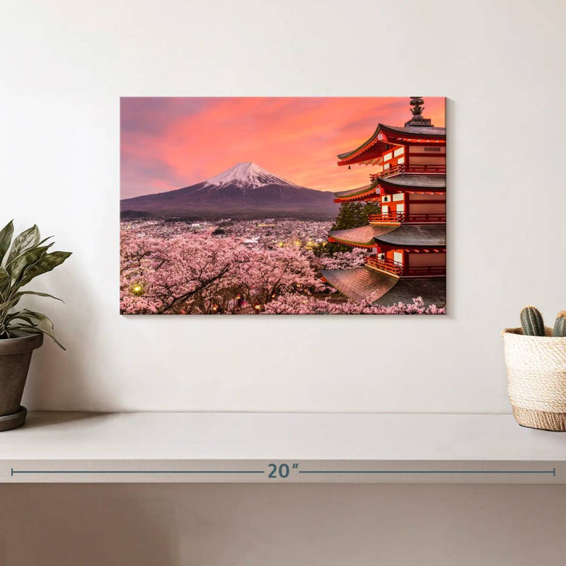 Pagode Kavia Mount Fuji, H 8 po x l 12 po