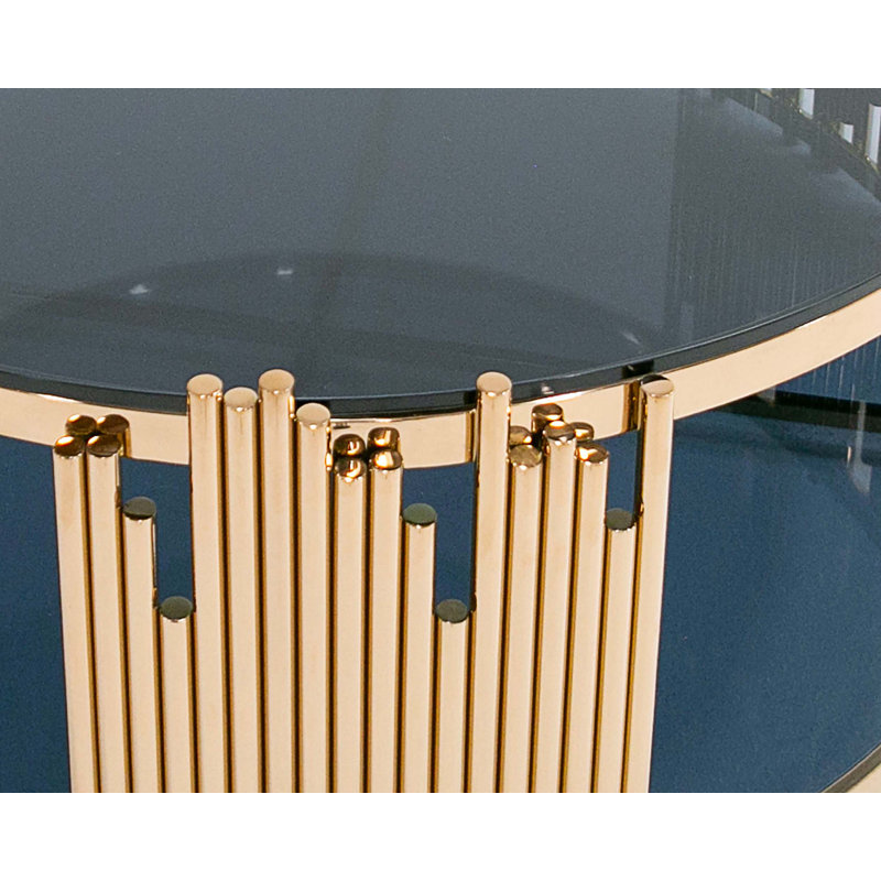 Table basse avec rangement Myqueal