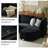 Dayman 125" W Storage Sectional with Ottoman-100235132
