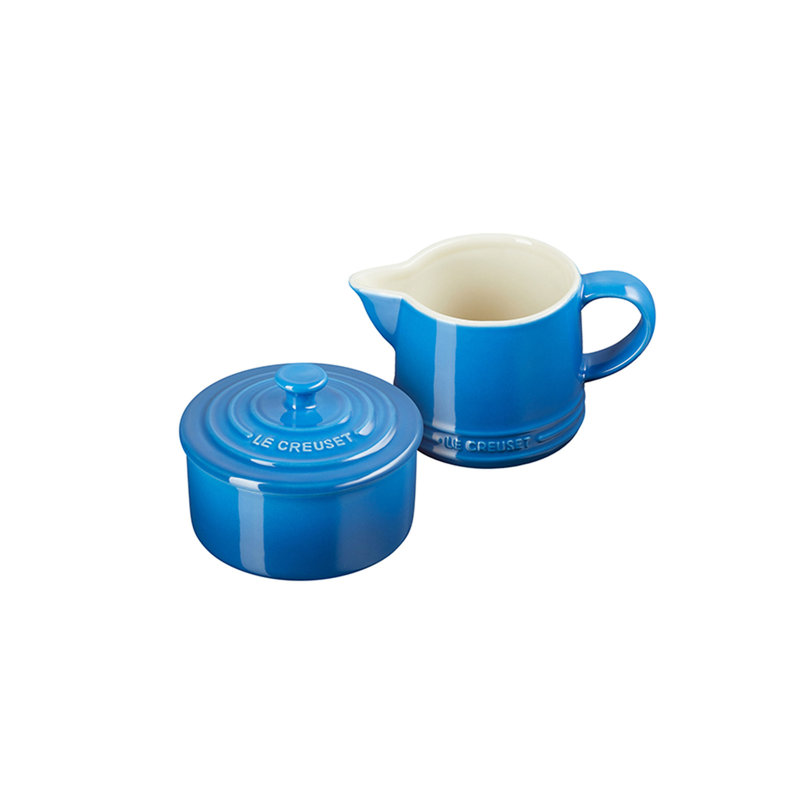 Le Creuset Stoneware Cream & Sugar Set, Marseille