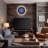 LED Wall Clock, Round, Chicago Cubs-1134234715