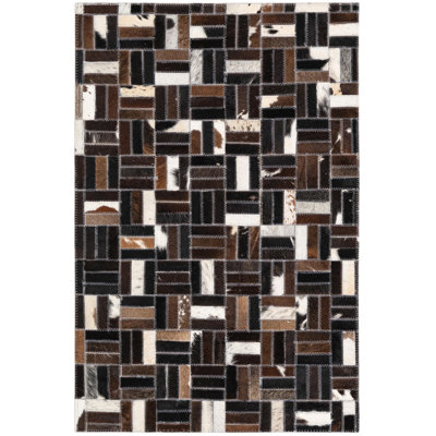 Tapis brun chocolat Orlowski
