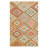 Premium Flatweave Carpet, Tile Red, 31.5 x 59.1 inches | 100% Cotton, 1.0 lbs/sq ft, No Pile Design | Machine Washable at 86°F, Easy to Clean with Vacuum & Spot Remover | Ideal for Living Room & Bedroom Décor
