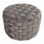 Repose-pieds rond en velours de 24 po-132900116-132900121