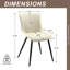 Chaise d'appoint moderne en similicuir-320652095