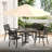 5 Pieces Outdoor Patio Dining Set-117548622