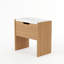 Tabouret de coiffeuse 2 en 1 avec rangement caché, banc de rangement rembourré pour chambre à coucher et espace de maquillage - disponible en 2 couleurs-40609109