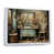 White Floater Framed