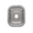 Sinber 15" x 18" Undermount Single Bowl Kitchen Sink, 18-Gauge T304 Stainless Steel, Satin Finish