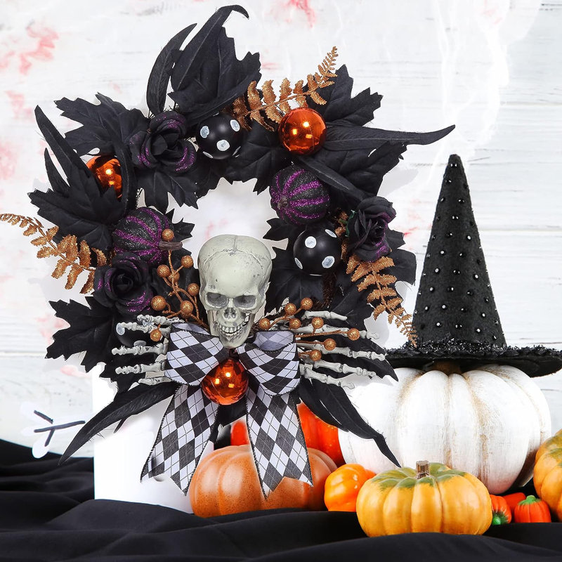 Faux Polyester 13.7'' Wreath
