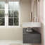 Ensemble de meuble-lavabo mural simple 48 po Alysa-71095603