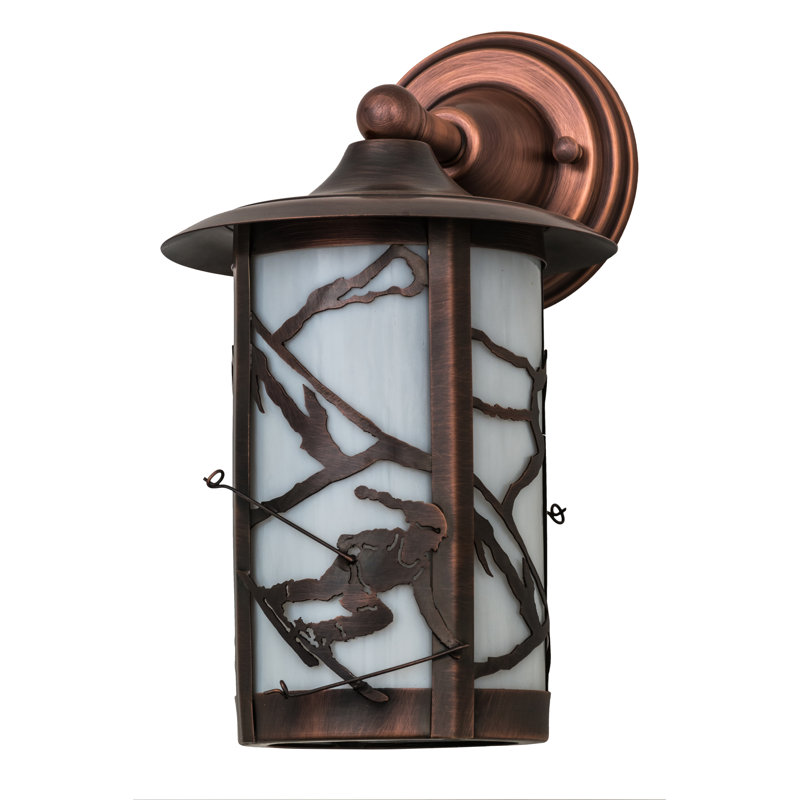 Rustic Lodge 1 - Light Outdoor Wall Lantern