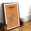Vienna City Map - No Frame Print-356879763
